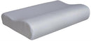 Memre Memory Foam Premium Contour Pillow White - Contoured Shaped Pillow Premium Quality Genuine 8mm 45D Memory Foam Perfectly Cushions And Supports The Natural Contours Of The Head And Neck Helps To Relieve Pain Numbness And Stiffness Helps Improve Circu