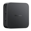 Black view MP80 Mini Desktop PC with Intel N95 Quad Core 3.0GHz CPU 16GB DDR5 512GB SSD wifi Bluetooth 4.2 Windows 11 Pro 1-Year Warranty.
