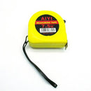 Aiyi Pocket Measuring Tape 7.5 Metres offers precise metric measurements on a 25mm wide polyester-coated steel blade. Featuring an automatic blade return with a convenient brake mechanism it ensures smooth and safe operation. The tape includes a durable b