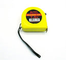 Aiyi Pocket Measuring Tape 7.5 Metres offers precise metric measurements on a 25mm wide polyester-coated steel blade. Featuring an automatic blade return with a convenient brake mechanism it ensures smooth and safe operation. The tape includes a durable b