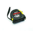 Aiyi Pocket Measuring Tape 5 Metres with Shock Resistant Case - Metric Measurements 19mm Width Polyester Coated Steel Blade Automatic return of blade with brake mechanism Belt clip and hand Strap High impact resistant PC-ABS plastic and Rubber Casing – Ye