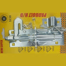 Noble Lockable Pad Bolt latch 150mm Zinc Plated- Can be installed horizontally or vertically Rust and Corrosion resistant for durability 3 Months Warranty