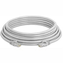 NetiX UTP CAT5E Copper Clad Aluminium Ethernet Patch Cable 3 Metre Cable Length Light Grey-Ready To Use Moulded RJ45 Connectors