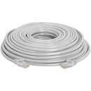 NetiX UTP CAT5E Copper Clad Aluminium Ethernet Patch Cable 25 Metre Cable Length Light Grey-Ready To Use Moulded RJ45 Connectors