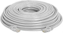 NetiX UTP CAT5E Copper Clad Aluminium Ethernet Patch Cable 30 Metre Cable Length Light Grey-Ready To Use Moulded RJ45 Connectors