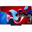Lg 55 Inch Evo C4 Series Oled Webos Smart Tv - 3840 X 2160 Resolution Native Refresh Rate 120Hz Digital Tv Reception (Terrestrial Cable Satellite) Dvb-T2 C S2 4X Hdmi Ports 3X Usb 1X Lan Port Built In Wi-Fi 802.11.B G N Ac Stereo 2-Way 2.0 Channel 40W Tot