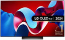 Lg 55 Inch Evo C4 Series Oled Webos Smart Tv - 3840 X 2160 Resolution Native Refresh Rate 120Hz Digital Tv Reception (Terrestrial Cable Satellite) Dvb-T2 C S2 4X Hdmi Ports 3X Usb 1X Lan Port Built In Wi-Fi 802.11.B G N Ac Stereo 2-Way 2.0 Channel 40W Tot