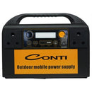 Solarix Conti 300W Portable Carry Case Power Station - Rated Power: 300W Battery: Lithium 310Wh 84000Mah Charging 3.7Hrs Charging Source: Ac Dc Solar Output: Ac X 1 Dcx1 Usb 1 Year Limited Warranty