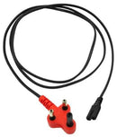 Unique Figure 8 PC-ZAF8 Power Cord 1m - a compact and durable power solution designed for home and office use. It features a sleek figure-eight shape that fits snugly into tight spaces making it ideal for powering various electronics. Crafted with high-qu
