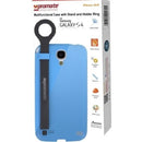 Promate Pless-S4 Multifunctional Case with a Stand and a Holder Ring for Samsung Galaxy S4-Bluek 1 Year Warranty