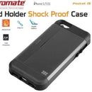 Promate Pocket.I5 Iphone 5 Shock Proof Rubberized Case With An In Built Card Holder For Iphone 5 5S Colour:Grey Shock Proof Case With Card Holder And Sim-Card Remover For Iphone 5 5Sthere’S No Better Way To Stay Organized But With Pocket.I5 A Shock Proof