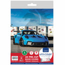 Marlin A4 Pre-Cut Book Covers Porsche 5pack - High Quality Durable Plastic Trendy Porsche Power Designs Saves Time with Uni-Cover System Ideal For A4 Size Documents