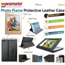 Promate Memo Photo Frame Protective Leather Case for IPad Mini-Cream 1 Year Warranty