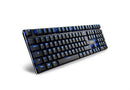 Sharkoon PureWriter Mechanical USB lkeyboard with Nuetral Blue LED illumination - 1000Hz MAX Polling Rate - Blue Switch 1 Year warranty