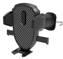Ezra Mobile Phone Holder With Air Inlet Clip Shield Shaped Back - 360 degree Omnidirectional Support Triangular Stabilisation Single Hand Adjustment 1 Year Limited Warranty