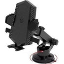 Ezra Mobile Phone Stand with Suction Cup Mount Diamond Shaped Back - 360 degree Omnidirectional Support Triangular Stabilisation Single Hand Adjustment 1 Year Limited Warranty