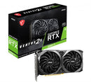 MSI Nvidia GeForce RTX 3060 Ti 8G Graphics Card - 8GB GDDR6 256bit Memory PCI Express Gen 4.0 Core Clocks Boost 1665MHz 1x HDMI 3x DisplayPort 2 year Limited warranty