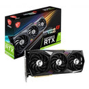 MSI Nvidia GeForce RTX 3070 Ti GAMING X TRIO 8G is a powerful graphics card featuring 8GB of GDDR6X memory with a 256-bit interface. It supports PCI Express Gen 4.0 and boasts a boost core clock speed of 1830MHz for high-performance gaming and rendering.