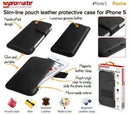 Promate Rocha iPhone 5 Slim-line pouch leather protective case Cover-Grey 1 Year Warranty