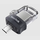 Sandisk 64Gb Ultra Dual Drive M3.0 Otg Flash Drive - Black Up To 150 Mb S Read Speed Usb 3.0 And Micro-Usb Limited Lifetime Warranty