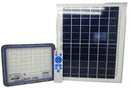 Solarix Jortam 200w Solar Flood Lamp With Solar Panel – High Quality Die Cast Aluminium Housing and ABS Plastic Includes Remote Control Rechargeable Flood Lamp With Built-In Lithium Battery Peak Power 15w Polysilicon Solar Panel Open Circuit Voltage 7.2V