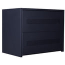 Solarix Steel Battery Box For 8 Batteries - Indoor Use Battery Box Design Easy To Assemble Powder Coated Mild Steel Casing Houses Up To 8 X 120ah Inverter Batteries 2 x Shelves Top and Bottom Floor Standing Unit Colour Black