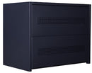 Solarix Steel Battery Box For 8 Batteries - Indoor Use Battery Box Design Easy To Assemble Powder Coated Mild Steel Casing Houses Up To 8 X 120ah Inverter Batteries 2 x Shelves Top and Bottom Floor Standing Unit Colour Black