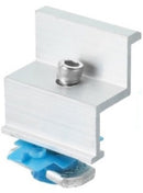 Solarix End Clamp 40mm ELL Solar Panel Mounting - Aluminium 6005 T5 And Stainless Steel 40-50mm Used To Secure The Solar Panels To The Mounting Rails And Are Used At The Ends Of The Row Of Panels Suitable For Pitched And Flat Roofs Cladding Type: Tiled Sl