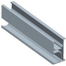 Solarix D Rail For Solar Panel Mounting - Length 4.3 Metres Aluminium 6005 T5 Including 1x T Module Suitable For Rooftop Installations