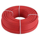 Solarix 6Mm2 Single Core Solar Photovoltaic Pv Cable Red 100 Metre Roll - Designed For Use To Provide Optimal Cable Connection Between Solar Panel Cells And Ac Dc Inverter Or The Mains Dc Cable Flexible Tinned Copper Conductor With Halogen Free Cross-Link