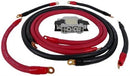 Solarix 48V Battery Connector Cable Kit- Suitable To Use With All 48V Inverters Up To 8000W Rating Kit Includes 1x 160A Fuse 1x Battery Fuse Holder 1x 1 Metre 40mm Cable (Red) 1x 0.3 Metre 40mm Cable (Red) 3 x 0.2 Metre 40mm Cable (Black) 1x 1.2 Metre 40m