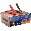 Solarix Smart Fast Intelligent Battery Charger- Input Voltage 110V-250V Output Voltage: 12V 24V On Lead Acid Agm And Vlr Batteries Output Voltage On 12.6V Lithium Batteries Automatic Identification 12V24V Dual Lcd Displays Automatic And Manual Charging Mo