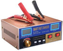 Solarix Smart Fast Intelligent Battery Charger- Input Voltage 110V-250V Output Voltage: 12V 24V On Lead Acid Agm And Vlr Batteries Output Voltage On 12.6V Lithium Batteries Automatic Identification 12V24V Dual Lcd Displays Automatic And Manual Charging Mo