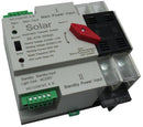Solarix Dual Power Ats 63A 2 Pole Automatic Change Over Switch Kit – Rail Mount Unit Use With Inverter Installations Solutions Rated Current Maximum 63A Manual Or Automatic Operation Working Frequency 50Hz 60Hz