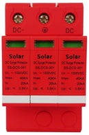 Solarix DC Surge Protector Device - Designed To Protect And Minimize The Potential Impact Of Direct And Indirect Lightning Events on Solar Panels PV Installations Should Be Installed On The DC Side Of The PV System Before The Inverter Widely Used In PV DC