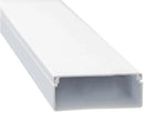 Solarix PVC Trunking 3 Metre Length 100mm X 40mm White- Used To Protect Cables And Wiring Which Hasn't Been Installed Within The Wall Provides A Clean Appearance To Cabling Installations Ideal For Use In Residential Commercial Or Industrial Construction C