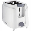 Salton 2 Slice Cool Touch White Toaster - 800w Rated Power High Quality Plastic Housing Variable Browning Control With 6 Heat Settings Power Cut Off Bread Centring Function Easy To Clean Crumb Tray. 1 Year Warranty