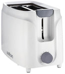 Salton 2 Slice Cool Touch White Toaster - 800w Rated Power High Quality Plastic Housing Variable Browning Control With 6 Heat Settings Power Cut Off Bread Centring Function Easy To Clean Crumb Tray. 1 Year Warranty