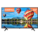 Sinotec 55 Inch 4K QLED Google LED TV - 3840 x 2160 (4K UHD)1200:1 contrast ratio60Hz refresh rate(8ms response time). Supports HDR10 HDR10+ HLG and Dolby Vision with Game Mode and Film Maker Mode Google TV OS with 2GB DDR RAM and 16GB Flash storage. 3x H