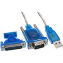 UniQue 24 pin and 9 pin serial connector USB 1.1 & 2.0 Supports RS232 Serial interface DB9 1Mbps data transfer rate