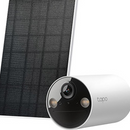The Tapo C425 KIT is a solar-powered wire-free security camera system featuring 2K QHD resolution color night vision with a starlight sensor and free AI detection for people pets and vehicles. Its robust IP66 weatherproof design ensures durability in outd