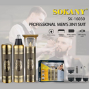 Sokany - USB 3-in-1 Mens Professional Beard Hair Trimming Set