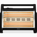 Mellerware Heater - Powerful 1600w 2 heat settings 4 heating quartz tubes Radiant heat wide angle reflectors Cool touch housing Carry handle on top Tip over cut out switch.