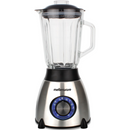 Mellerware Stainless Steel With Coffee Mill Jug Blender - 550W Power 1.5l Glass Jar 2 Speed Settings With Pulse LED Light Stainless Steel Body And Knob Mill Included 1 Year Warranty.