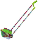 Totally Long Broom and Stand Up Dustpan Set Rainbow Paisley Design – 80cm Long Broom Handle Length 70cm Long Dustpan Handle Length - Ideal for Indoor and Outdoor Use No Packaging Out Of Box Failure Warranty