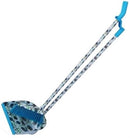 Totally Long Broom and Stand Up Dustpan Set White Floral Design – 80cm Long Broom Handle Length 70cm Long Dustpan Handle Length - Ideal for Indoor and Outdoor Use No Packaging Out Of Box Failure Warranty