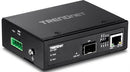 Trendnet Hardened Industrial 100 1000 Base-T To Sfp Media Converter 1 Year Limited Warranty