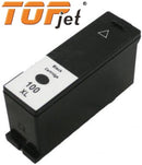 Topjet Generic Replacement Ink Cartridge For Lexmark 100Xl Le14N1068Bp -Page Yield 500 Pages With 5% Coverage For Lexmark S305 S405 S505 S605 S815 Pro 205 Pro 705 Pro 707 Pro 805 Pro 905 - High Yield Black