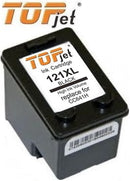 Topjet Generic Replacement Ink Cartridge For Hp 121Xl -Cc641He - Page Yield 600 Pages With 5% Coverage For Use With Deskjet D1560 D1663 F2423 F2480 F2483 F2493 D2563 D2663 F4473 F4483 F4583 D5563 C4683 C4783 C4793 C4795 -High Yield Black