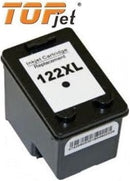 Topjet Generic Replacement Ink Cartridge For Hp 122Xl Ch563He -Page Yield 450 Pages With 5% Coverage For Hp Deskjet 1000 1050 2000 2050 3000 3050 Hp Officejet 2620 2622 2624 4631 4632 4634 4635 4636 4638 4639 -High Yield Black